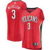 C.J. McCollum New Orleans Pelicans Fast Break Replica Player Jersey - Statement Edition - Red | Fanatics discount
