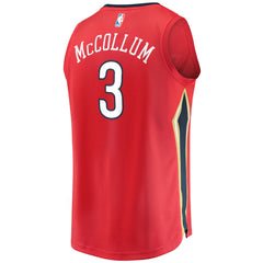C.J. McCollum New Orleans Pelicans Fast Break Replica Player Jersey - Statement Edition - Red | Fanatics discount