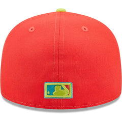 Chicago White Sox Lava Highlighter Combo 59FIFTY Fitted Hat - Red/Neon Green | New Era