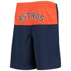 Jose Altuve Houston Astros Youth Pandemonium Name & Number Shorts - Navy