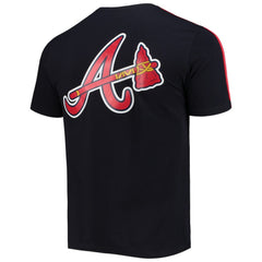 Atlanta Braves Pro Standard Taping T-Shirt - Navy/Red