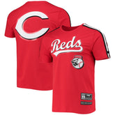 Cincinnati Reds Pro Standard Taping T-Shirt - Red/Black