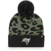 Tampa Bay Buccaneers '47 Women's Bagheera Cuffed Knit Hat with Pom - Green/Black discount