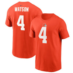 Deshaun Watson Cleveland Browns Player Name & Number T-Shirt - Orange | Nike sale