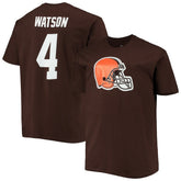Deshaun Watson Cleveland Browns Big & Tall Player Name & Number T-Shirt - Brown outlet