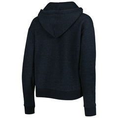 New Orleans Saints '47 Women's Color Rise Kennedy Notch Neck Pullover Hoodie - Black outlet