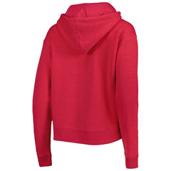 Tampa Bay Buccaneers '47 Women's Color Rise Kennedy Notch Neck Pullover Hoodie - Red sale