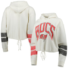 Tampa Bay Buccaneers '47 Women's Harper Pullover Hoodie - Oatmeal for sale