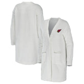 Arizona Cardinals WEAR by Erin Andrews Women's Cozy Lounge Cardigan Sweater - Cream discount