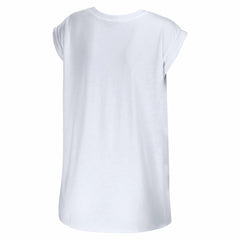 Cleveland Browns WEAR by Erin Andrews Women's Greetings From Muscle T-Shirt - White online