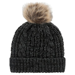 Cincinnati Bengals '47 Women's Meeko Cuffed Knit Hat with Pom - Black outlet