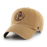 Dallas Mavericks '47 Ballpark Clean Up Adjustable Hat sale - Tan | 47 brand on sale