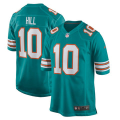 Tyreek Hill Miami Dolphins Alternate Game Jersey - Aqua | Nike online