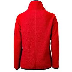Philadelphia Phillies Cutter & Buck Women's Cascade Eco Sherpa Fleece Quarter-Zip Pullover Jacket - Red