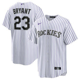 Kris Bryant Colorado Rockies Replica Player Jersey - White/Purple | Nike