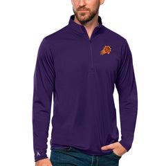 Phoenix Suns Antigua Tribute Quarter-Zip Pullover Top - Purple for sale