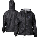 Colorado Rockies Women's Flash Forward Full-Zip Windbreaker Jacket - Black | Columbia