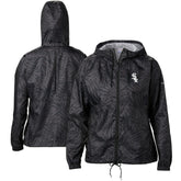 Chicago White Sox Women's Team Flash Forward Full-Zip Windbreaker Jacket - Black | Columbia