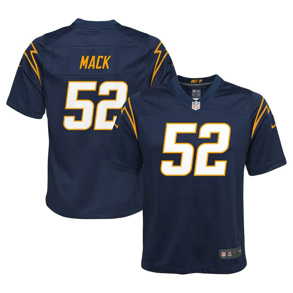 Khalil Mack Los Angeles Chargers Youth Game Jersey - Navy | Nike for sale