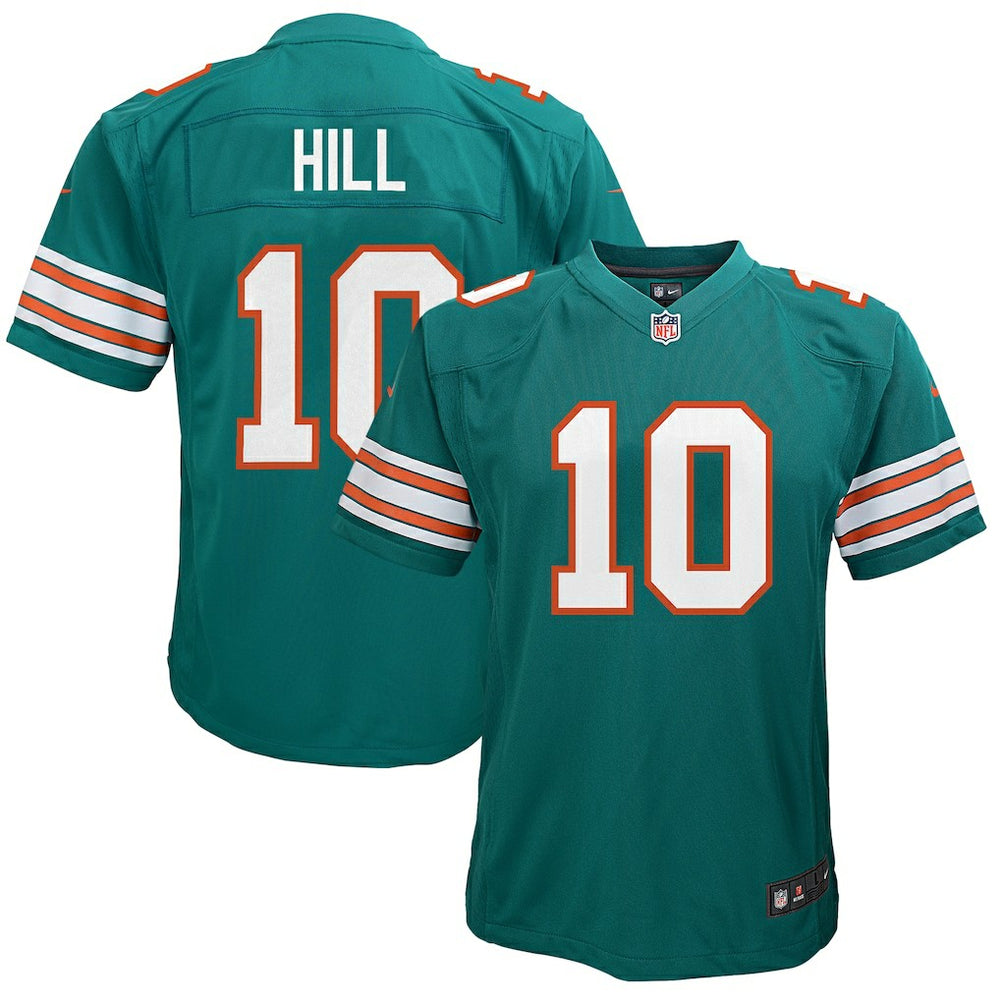 Tyreek Hill Miami Dolphins Youth Game Jersey - Aqua | Nike for sale