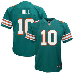 Tyreek Hill Miami Dolphins Youth Game Jersey - Aqua | Nike for sale