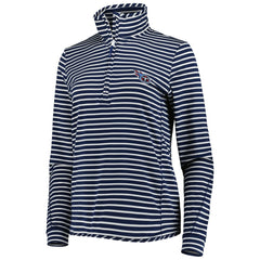 Tennessee Titans Vineyard Vines Women's Sankaty Shep Half-Zip Pullover Top - Navy on sale