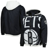Brooklyn Nets Starter The Triple Double Full-Zip Hoodie Jacket - Black online