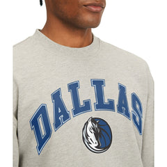Dallas Mavericks Tommy Jeans James Patch Pullover Sweatshirt sale - Gray cheap