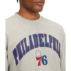 Philadelphia 76ers Tommy Jeans James Patch Pullover Sweatshirt - Gray online