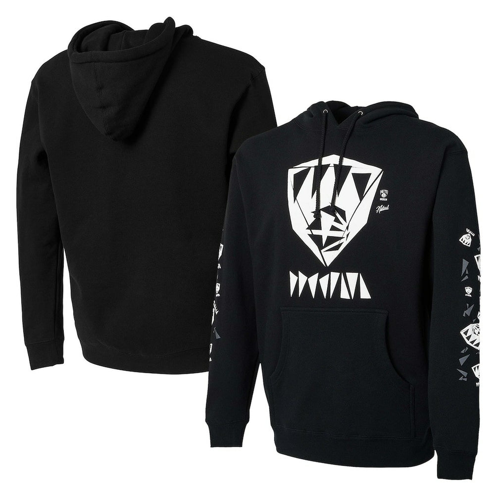 Brooklyn Nets NBA x Naturel No Caller ID Pullover Hoodie - Black for sale