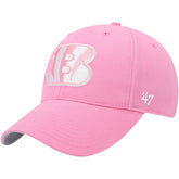 Cincinnati Bengals '47 Girls Youth Rose MVP Adjustable Hat - Pink online
