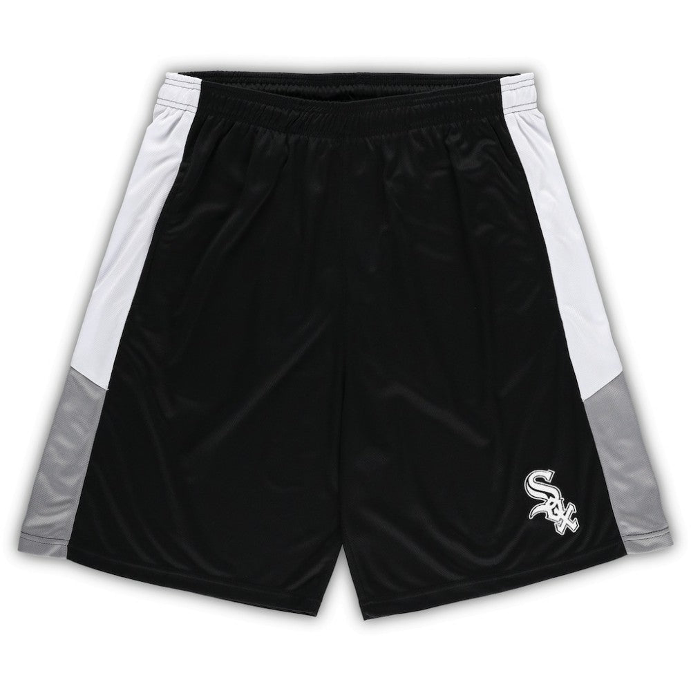 Chicago White Sox Big & Tall Team Shorts - Black