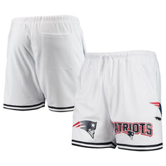 New England Patriots Pro Standard Mesh Shorts - White outlet