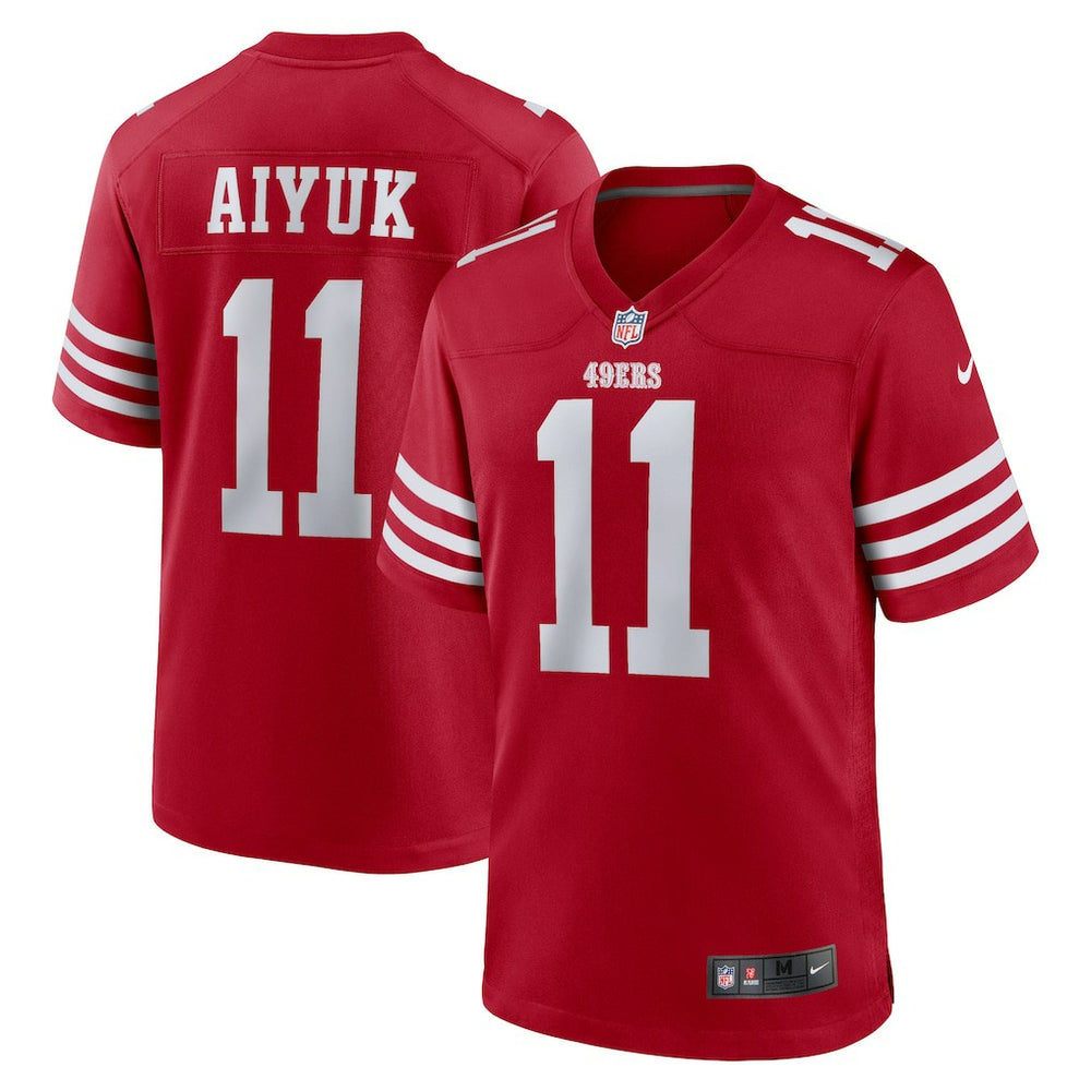 Brandon Aiyuk San Francisco 49ers Team Player Game Jersey - Scarlet | Nike outlet