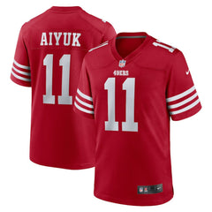 Brandon Aiyuk San Francisco 49ers Team Player Game Jersey - Scarlet | Nike outlet