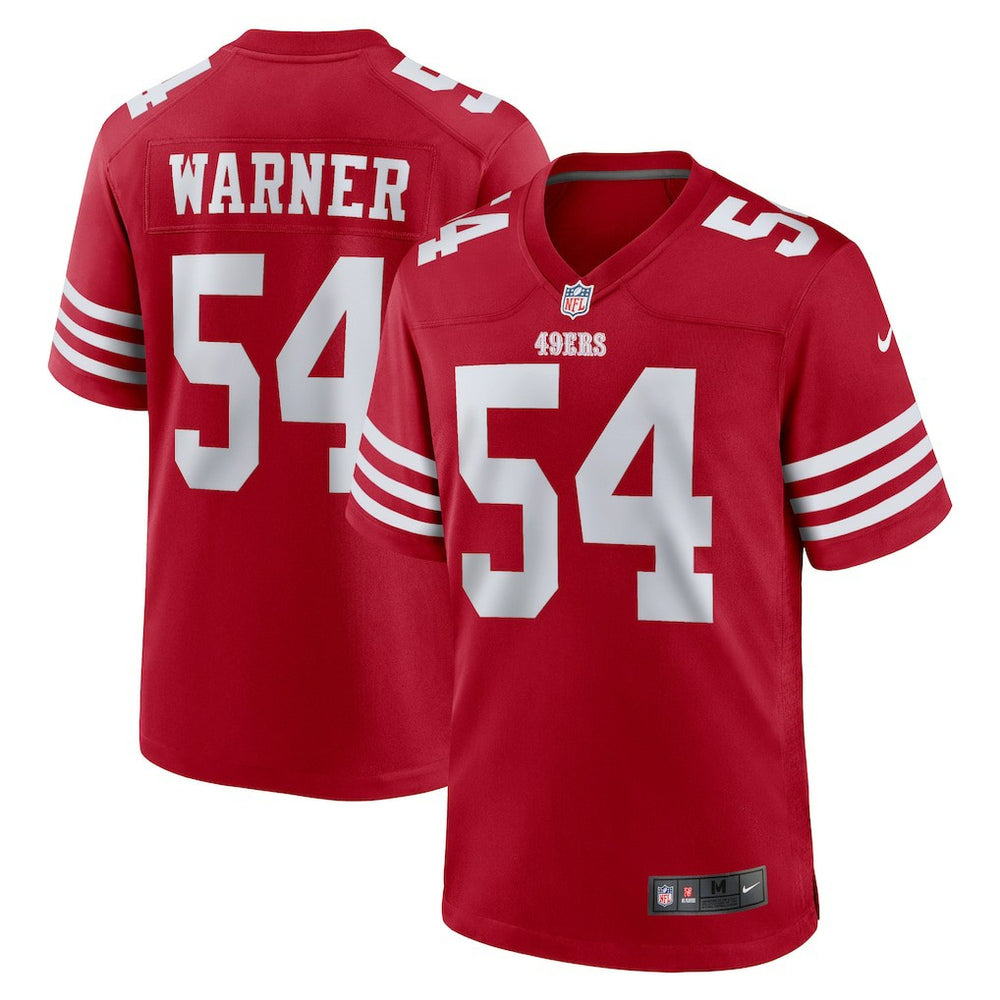 Fred Warner San Francisco 49ers Player Game Jersey - Scarlet | Nike on sale