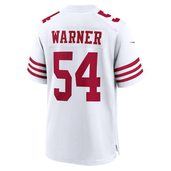 Fred Warner San Francisco 49ers Player Game Jersey - White | Nike outlet