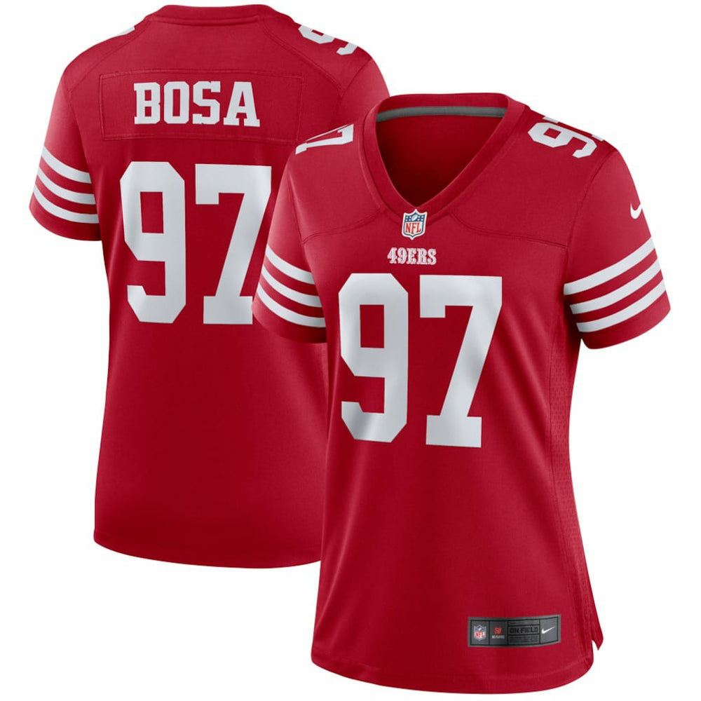 Nick Bosa San Francisco 49ers Women's Player Jersey - Scarlet | Nike sale