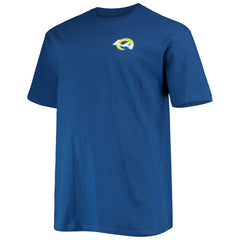 Los Angeles Rams Big & Tall #1 Dad 2-Hit T-Shirt - Royal discount