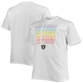 Las Vegas Raiders Big & Tall City Pride T-Shirt - White for sale