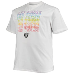 Las Vegas Raiders Big & Tall City Pride T-Shirt - White for sale