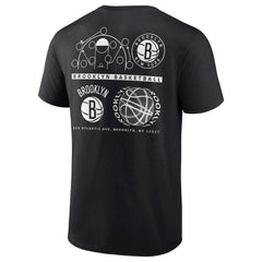 Brooklyn Nets Court Street Collective T-Shirt - Black | Fanatics on sale