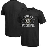 Brooklyn Nets Majestic Threads Ball Hog Tri-Blend T-Shirt - Heathered Black cheap
