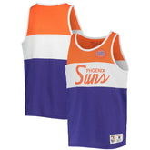 Phoenix Suns Youth Hardwood Classics Special Script Tank Top - Purple/Orange | Mitchell & Ness sale