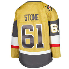 Mark Stone Vegas Golden Knights Youth Home Captain Patch Premier Player Jersey Gold