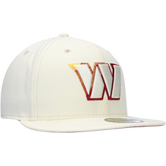 Washington Commanders New Era Chrome Color Dim 59FIFTY Fitted Hat - Cream sale