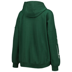 Green Bay Packers Tommy Hilfiger Women's Becca Drop Shoulder Pullover Hoodie - Green sale