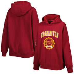 Washington Commanders Tommy Hilfiger Women's Becca Drop Shoulder Pullover Hoodie - Burgundy cheap