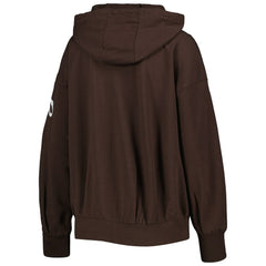 Cleveland Browns MSX by Michael Strahan Women's Emerson Lightweight Full-Zip Hoodie - Brown online