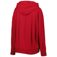 Atlanta Falcons MSX by Michael Strahan Women's Emerson Lightweight Full-Zip Hoodie - Red discount